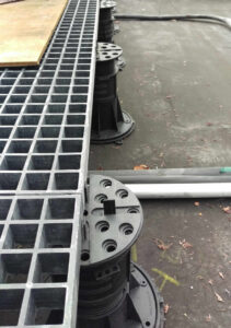 BC Series Pedestal with Grating for Industrial Application