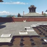 Buzon PB Pedestals Paver System on Rooftop Deck Champlain College