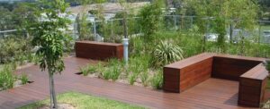 Green Roof Application Made with Buzon Pedestals