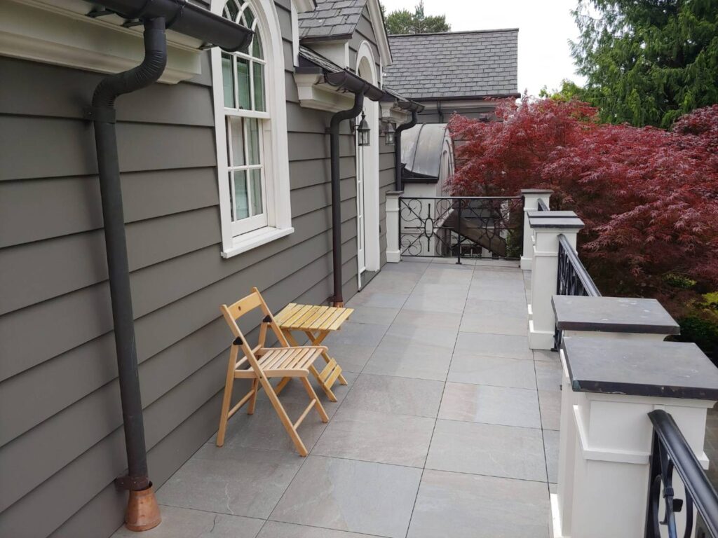 Porcelain Paver Balcony Makeover Uses Buzon Low-Profile Pedestal Solution