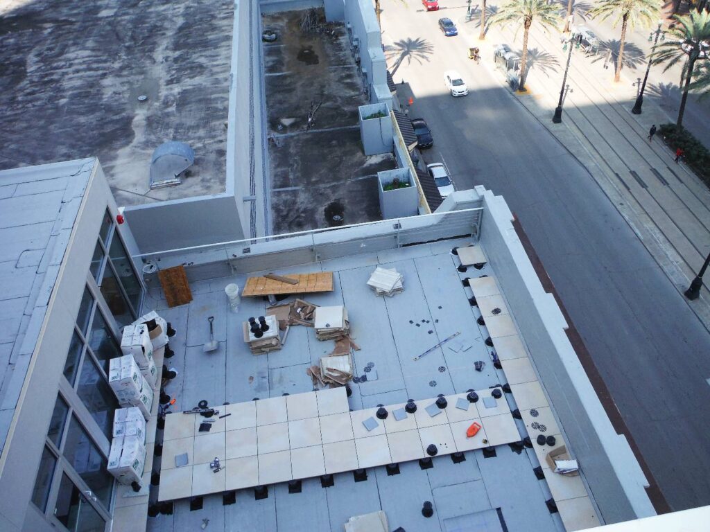 Rooftop Deck Overlooking Canal Street