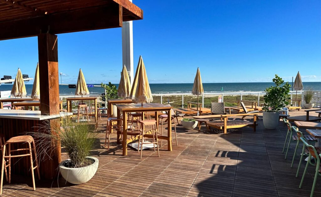 Hotel Lucine Rooftop Deck with Ipe Pavers Over Buzon Pedestals