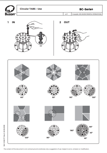 Buzon Circular Tabs Datasheet Image