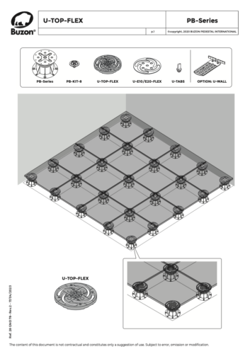 U-TOP-FLEX Installation of Square Tiles Thumbnail