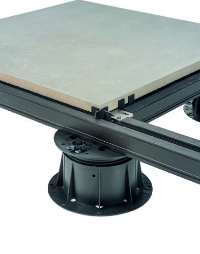 E-BRS Easy Rail Videos page showing E-BRS Easy Rail System with Porcelain Paver, EBRS-TOP-LINK, and U-BRS TABS shown over and E-BRS Aluminum Joist Atop the PB Series Pedestal