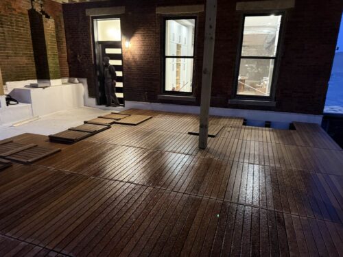 Door Threshold and Edging and then Done