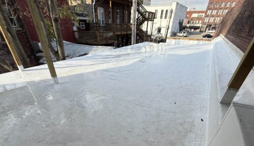 Sealed Waterproof Membrane for Roofdeck